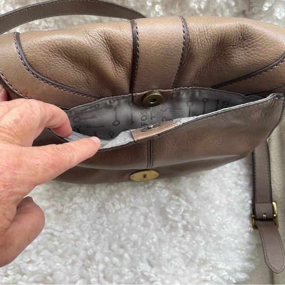 FOSSIL Vintage Reissue Saddle Crossbody Bag - Picture 7 of 10